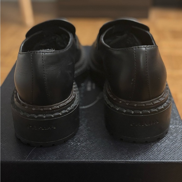 Prada Brushed Leather loafers - Picture 9 of 11